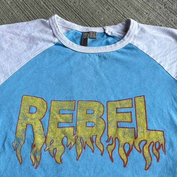 ASOS graphic longsleeve baseball tee - Picture 3 of 8